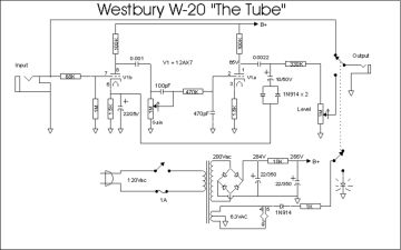 Westbury-W20 ;Overdrive Amp preview